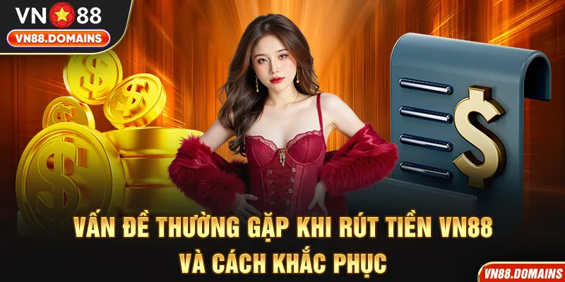 3 vấn đề thường gặp khi rút tiền VN88 và cách khắc phục
